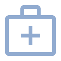 医療バッグのアイコン